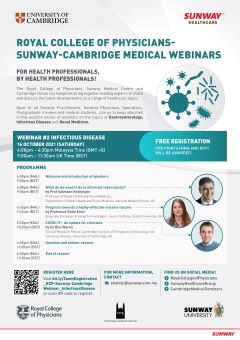 RCP-Sunway-Cambridge seminars and webinars  Office for 